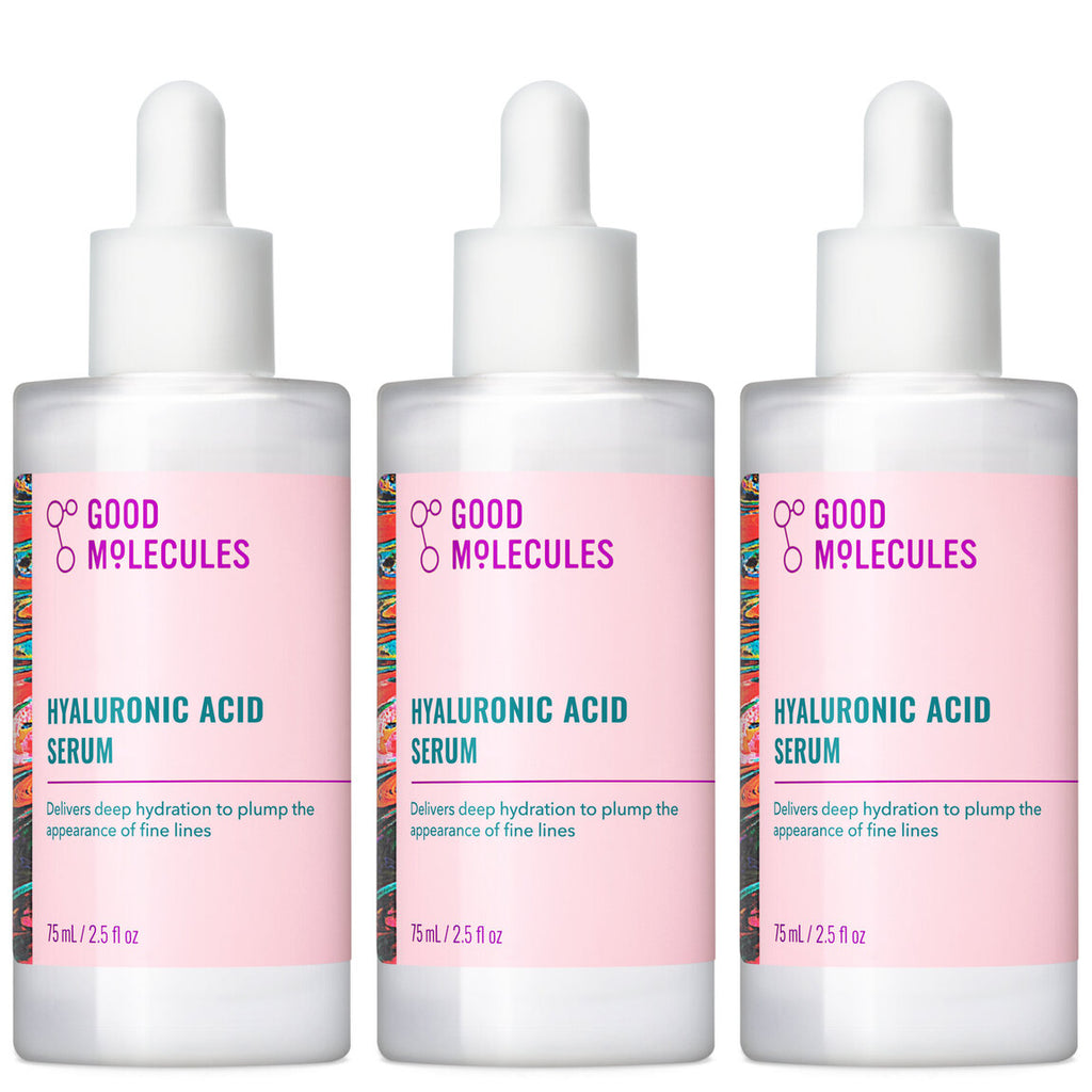 Hyaluronic Acid Serum - 75ml (3-Pack)