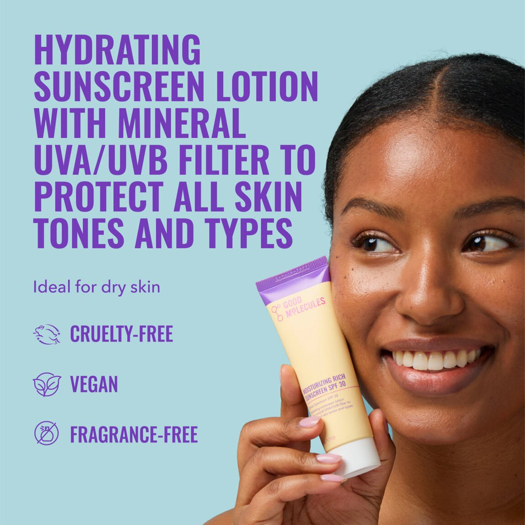Good Molecules Moisturizing Rich Sunscreen SPF 30 50ml alternative view 2.