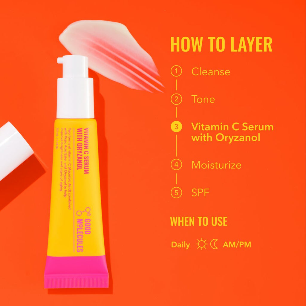 Good Molecules Vitamin C Serum with Oryzanol 30ml alternative view 4.